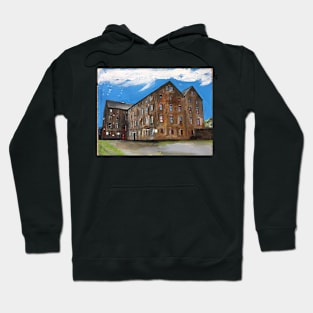 Flats By The River, Hull, England Hoodie